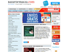 Tablet Screenshot of bazardemagia.com